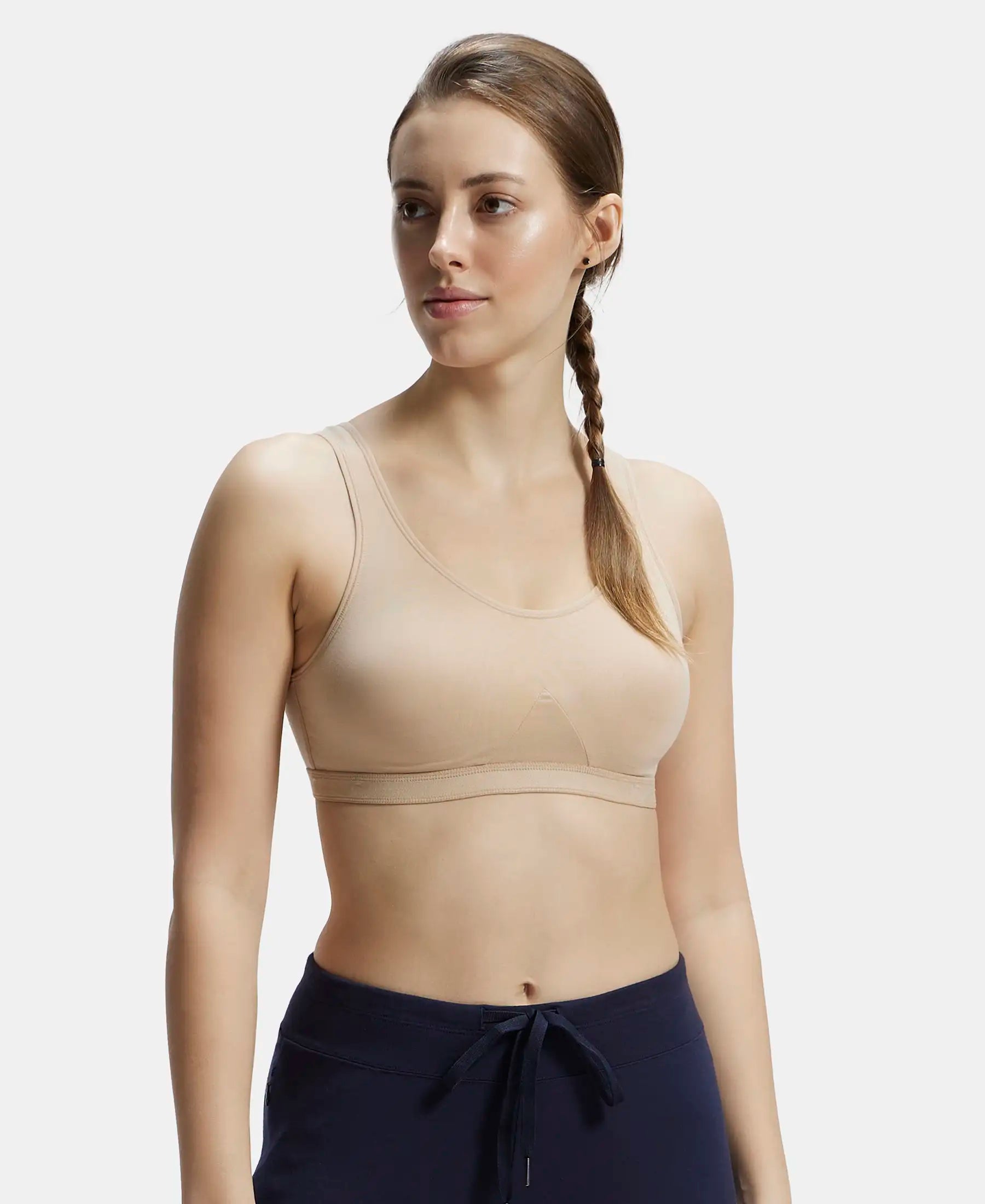 Aayomet Womens Cotton Underwear Lifting Hip Breathable High Elastic Trunks  (B, L)