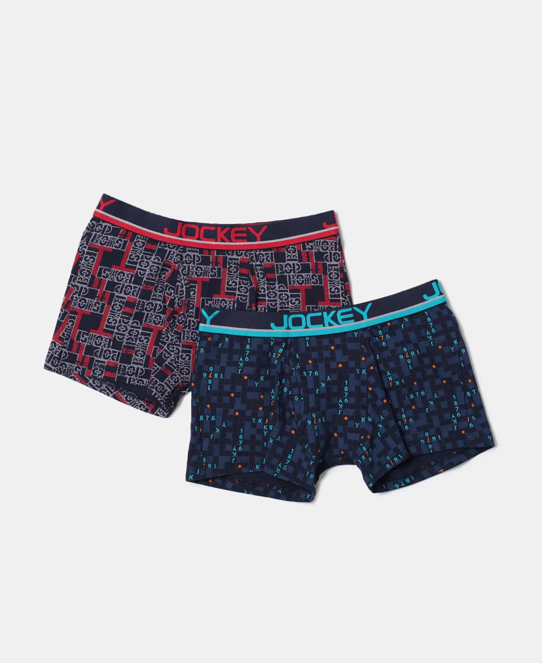 Jockey Junior Boy's Trunk Printed 2 Pack Combo – UB03 – Online Shopping  site in India