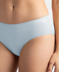 High Coverage Micro Modal Elastane Stretch Hipster With Ultrasoft Concealed Waistband - Kentucky Blue