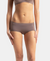 Full Coverage Micro Modal Elastane Stretch Full Brief With Exposed Waistband and StayFresh Treatment - Deep Taupe