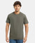 Super Combed Cotton Rich Round Neck Half Sleeve T-Shirt - Deep Olive-1