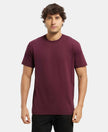 Super Combed Cotton Rich Round Neck Half Sleeve T-Shirt - Wine Tasting-1