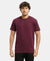 Super Combed Cotton Rich Round Neck Half Sleeve T-Shirt - Wine Tasting-1