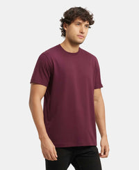 Super Combed Cotton Rich Round Neck Half Sleeve T-Shirt - Wine Tasting-2