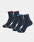 Compact Cotton Elastane Stretch Ankle Length Socks With StayFresh Treatment - Black (Pack of 2)