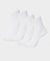 Kid's Compact Cotton Stretch Solid Calf Length Socks With StayFresh Treatment - White (Pack of 2)