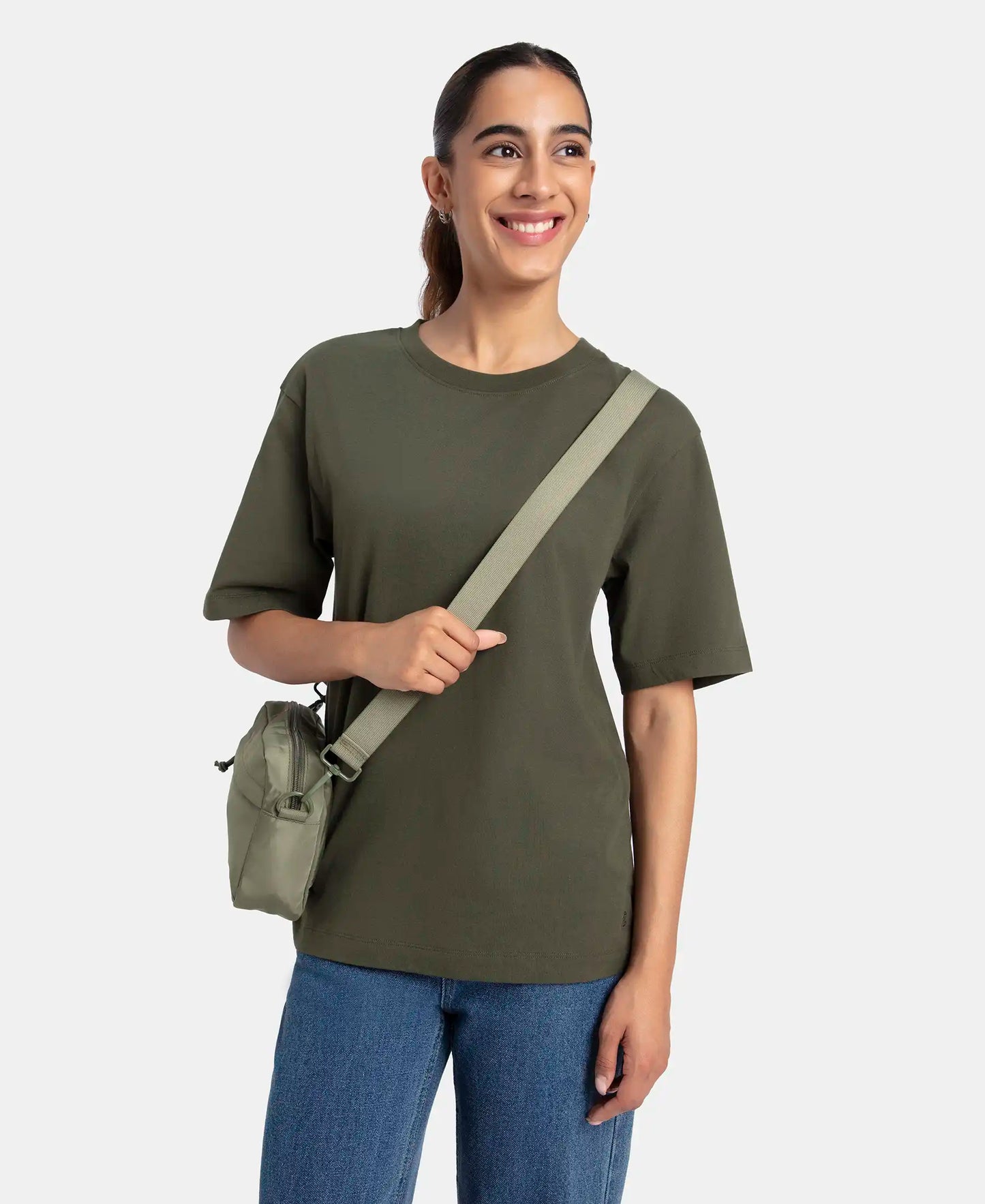 Super Combed Cotton Oversized T-Shirt with Drop Shoulder Styling - Deep Depths