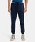 Super Combed Cotton Rich Pique Slim Fit Jogger with Zipper Pockets - Navy-1