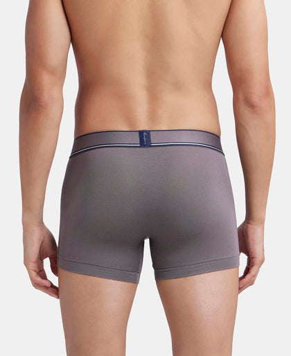 Tencel Micro Modal Elastane Stretch Solid Trunk with Natural StayFresh Properties - Gunmetal-3