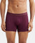 Tencel Micro Modal Cotton Elastane Stretch Solid Trunk with Natural StayFresh Properties - Wine Tasting