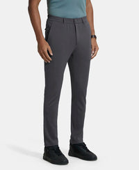 Microfiber Slim Fit All Day Pants with Convenient Side and Back Pockets - Graphite