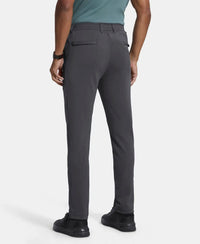 Microfiber Slim Fit All Day Pants with Convenient Side and Back Pockets - Graphite