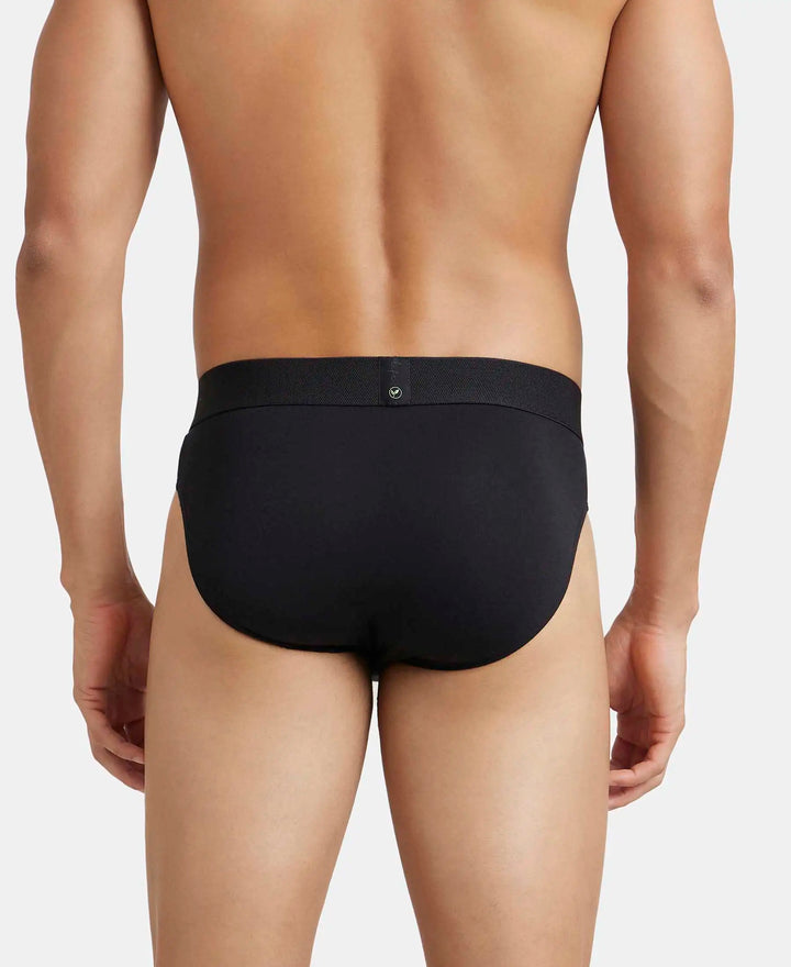 Environment Friendly Tencel Lyocell Fiber Brief With Natural Stayfresh Properties - Black-3