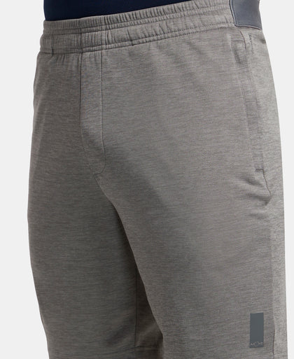 Lightweight Microfiber Shorts with Zipper Pockets and StayFresh Treatment - Performance Grey