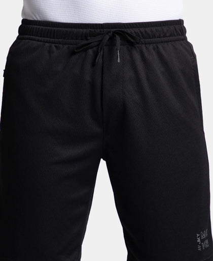 Lightweight and Breathable Microfiber Shorts with StayFresh Treatment - Black