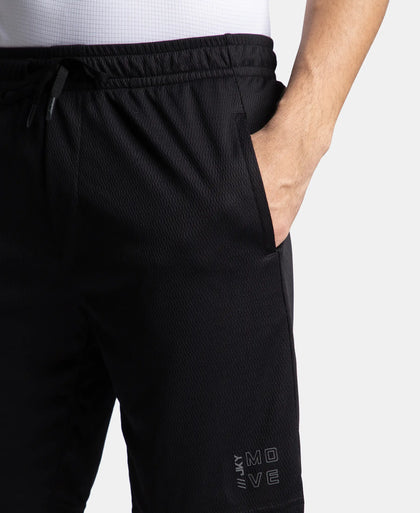 Lightweight and Breathable Microfiber Shorts with StayFresh Treatment - Black