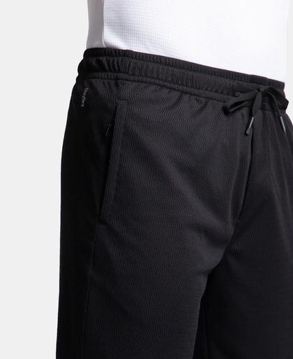 Lightweight and Breathable Microfiber Shorts with StayFresh Treatment - Black