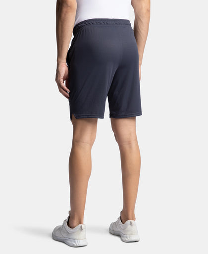 Lightweight and Breathable Microfiber Shorts with StayFresh Treatment - Graphite