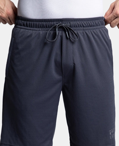 Lightweight and Breathable Microfiber Shorts with StayFresh Treatment - Graphite