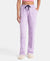 Super Combed Cotton Printed Pyjama with Side Pockets - Pastel Lilac