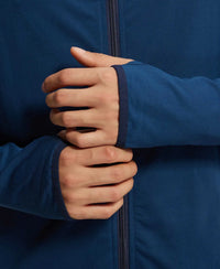 Soft Touch Microfiber Elastane Stretch Jacket with Thumbhole Styling - Moon Light Ocean-8