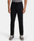 Super Combed Cotton Rich Trackpant with Pockets and StayFresh Treatment - Black-1