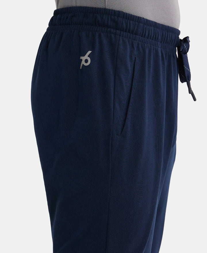 Super Combed Cotton Rich Jogger with StayFresh Treatment - Navy-7