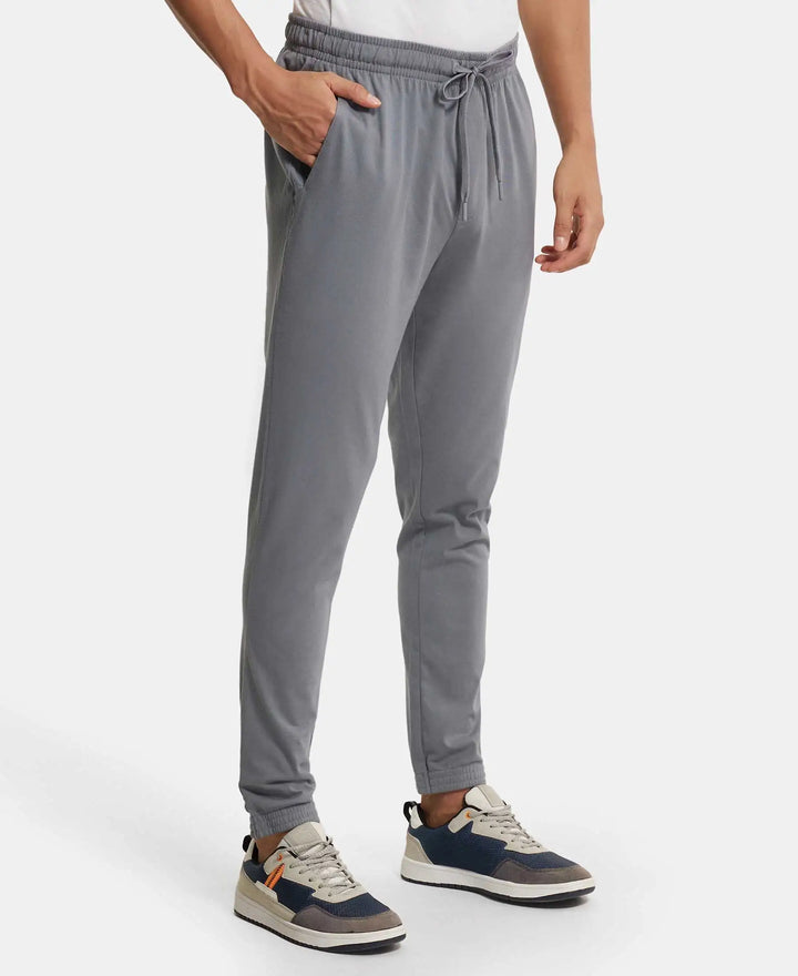 Super Combed Cotton Rich Jogger with StayFresh Treatment - Performance Grey-2