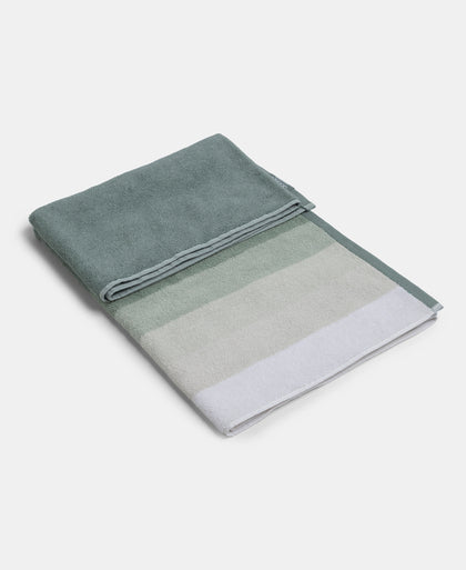 Cotton Terry Ultrasoft and Durable Striped Bath Towel - Sage