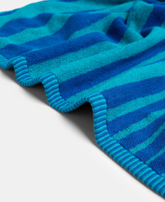 Cotton Rich Terry Ultrasoft and Durable Solid Bath Towel - Cobalt Blue