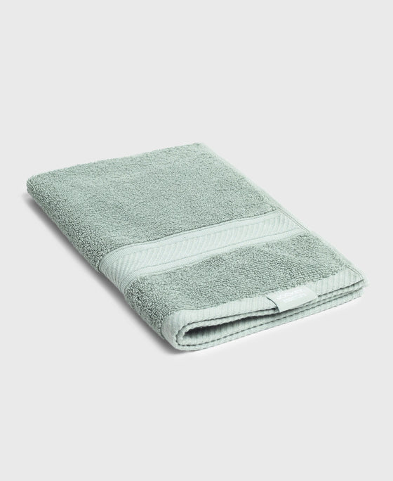 Cotton Terry Ultrasoft and Durable Solid Hand Towel - Sage (Pack of 2)