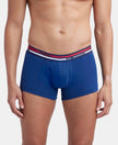 Super Combed Cotton Rib Trunk with Ultrasoft Waistband - Estate Blue-1