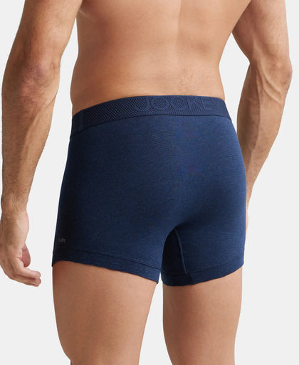 Tactel Microfiber Elastane Solid Brief with Moisture Move Properties - Ocean Depth-3